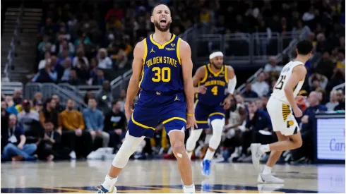 Stephen Curry #30 of the Golden State Warriors