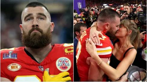 Travis Kelce and Taylor Swift
