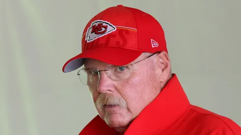 Andy Reid head coach of the Kansas City Chiefs