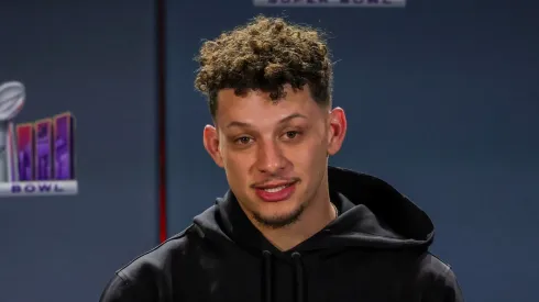 Patrick Mahomes quarterback of the Kansas City Chiefs
