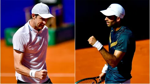 Nicolas Jarry (L) and Facundo Diaz Acosta (R)
