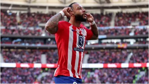 Memphis Depay of Atletico Madrid