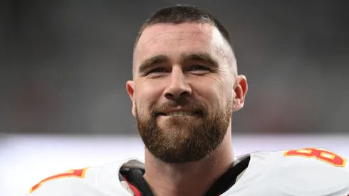Travis Kelce tight end of the Chiefs
