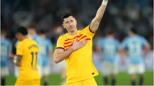 Robert Lewandowski of FC Barcelona