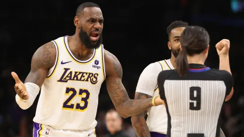 LeBron James and the Lakers are not happy with NBA referees