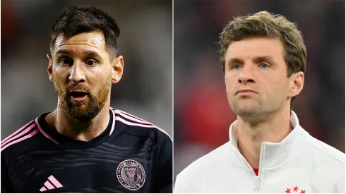 Lionel Messi and Thomas Müller
