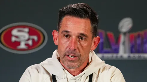 Kyle Shanahan head coach of the San Francisco 49ers