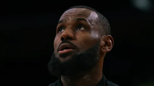 LeBron James of the Los Angeles Lakers