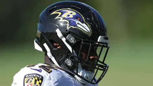 Justin Madubuike of the Baltimore Ravens