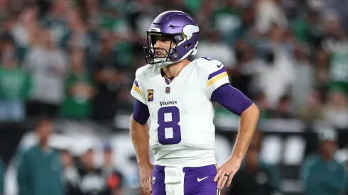 Kirk Cousins in action for the Vikings.
