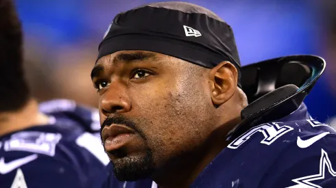 Tyron Smith with the Dallas Cowboys