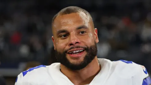 Dak Prescott quarterback of the Dallas Cowboys