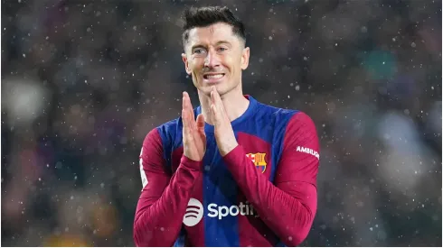 Robert Lewandowski of FC Barcelona