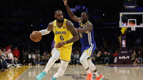 Draymond Green and LeBron James
