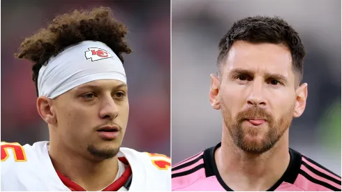 Patrick Mahomes and Lionel Messi
