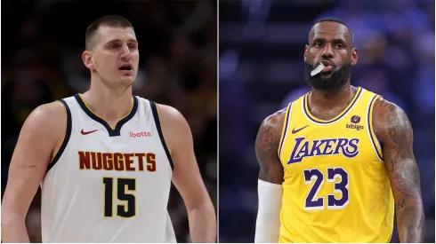 Nikola Jokic and LeBron James