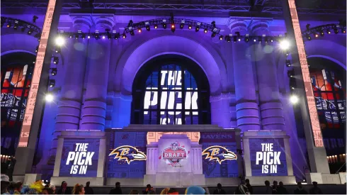 NFL Draft stage
