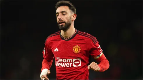 Manchester United's Bruno Fernandes