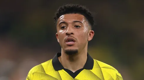 Jadon Sancho with Borussia Dortmund
