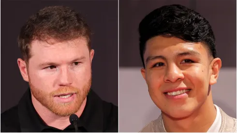 Canelo Alvarez and Jaime Munguia
