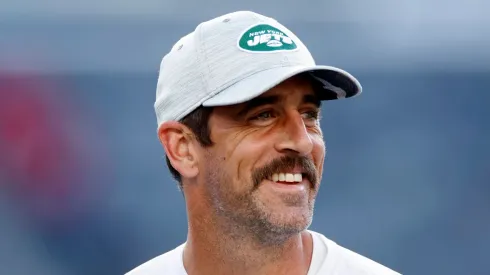 Aaron Rodgers quarterback of the New York Jets
