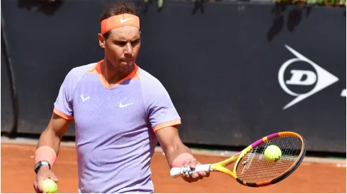 Rafael Nadal in Rome, Italy
