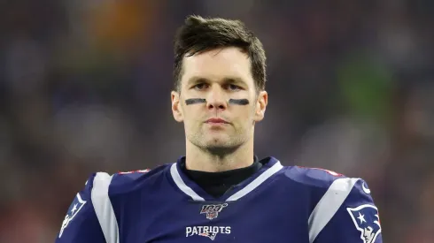 Tom Brady with the New England Patriots