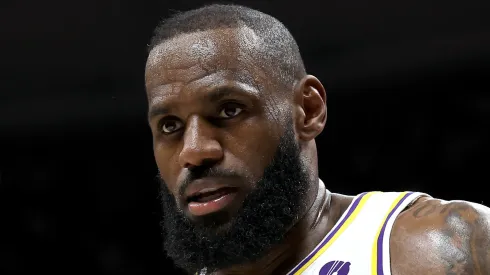 LeBron James of the Los Angeles Lakers
