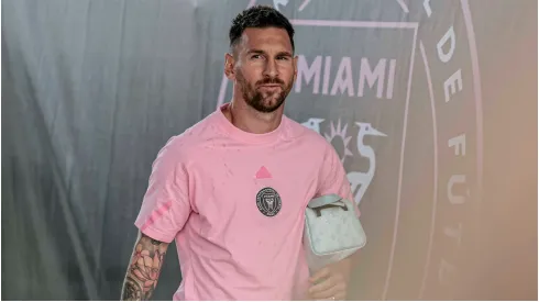 Messi, the star player of Inter Miami,