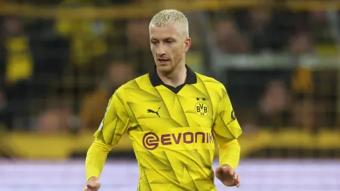 Marco Reus in action for Dortmund.