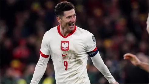 Robert Lewandowski z Polski