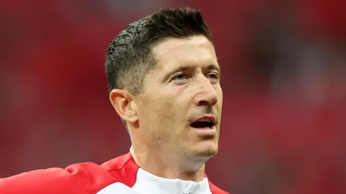 Robert Lewandowski of Poland