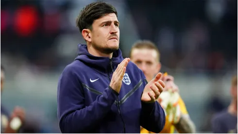 Harry Maguire. of England