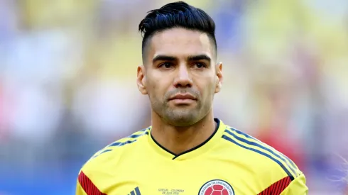 Radamel Falcao Garcia of Colombia before the 2018 FIFA World Cup Russia group H match between Senegal and Colombia
