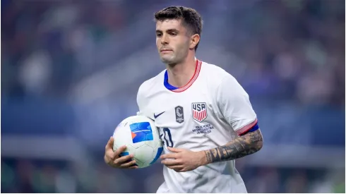 Christian Pulisic in action for the USMNT.
