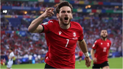 Khvicha Kvaratskhelia of Georgia