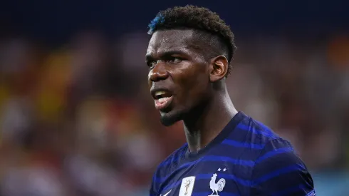 Paul Pogba of France looks on during the UEFA Euro 2020 Championship Round of 16 match between France and Switzerland
