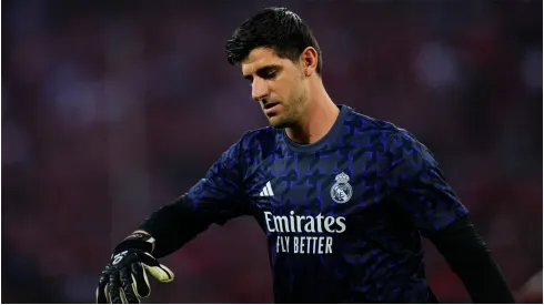 Thibaut Courtois goalkeeper of Belgium