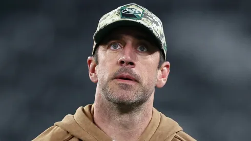 Aaron Rodgers, quarterback of the New York Jets
