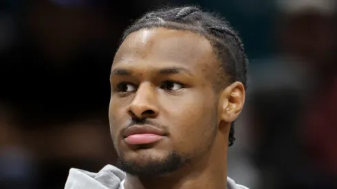 Bronny James of the Los Angeles Lakers