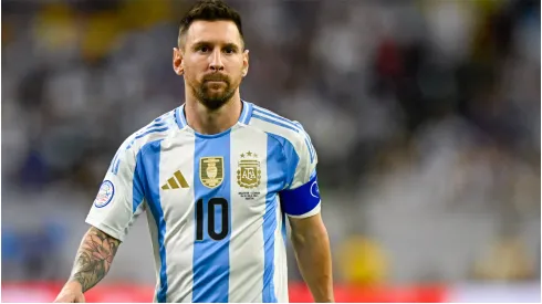 Lionel Messi of Argentina