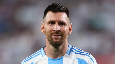 Lionel Messi of Argentina