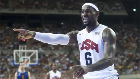 LeBron James of Team USA