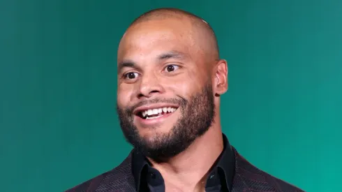 Dak Prescott quarterback of the Dallas Cowboys