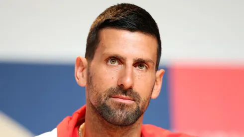 Novak Djokovic at the 2024 Paris Olympics