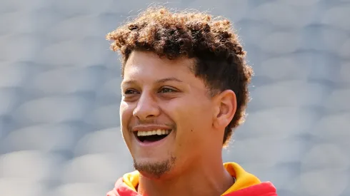 Patrick Mahomes quarterback of the Kansas City Chiefs
