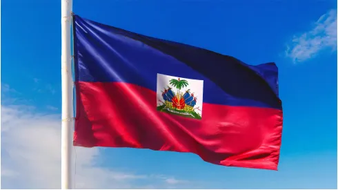 National flag of Haiti 

