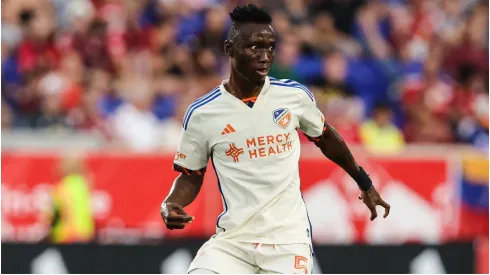 FC Cincinnati midfielder Obinna Nwobodo
