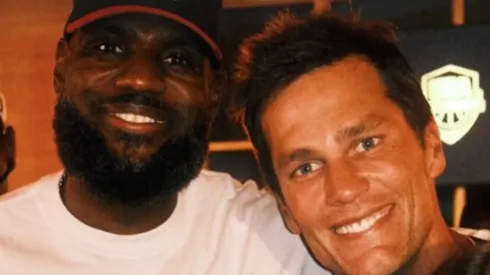 LeBron James and Tom Brady.
