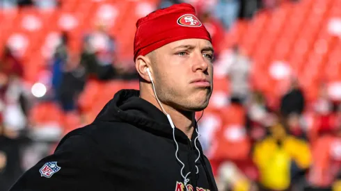 Christian McCaffrey, running back of the San Francisco 49ers
